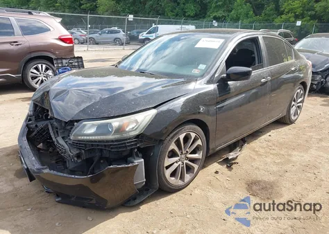 2014 Honda Accord Sport из США, поврежденный, VIN 1HGCR2F59EA284779